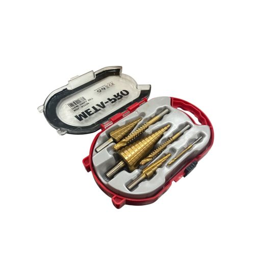 META-PRO - 6 pcs tapered drill bit set