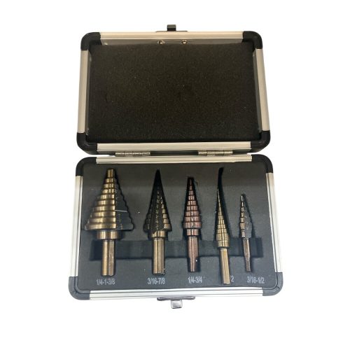 META-PRO - 5 piece conical drill bit set