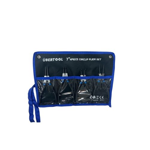 ÜBERTOOL - 4 piece clip clamp set in blue color