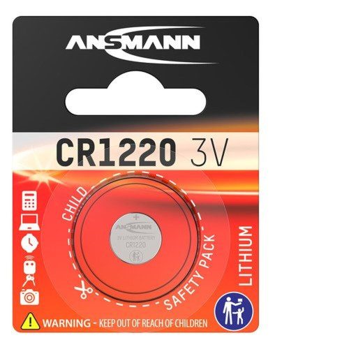 CR1220 lithium button cell 3V
