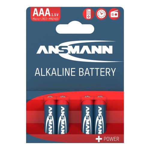 Ansmann AAA alkaline battery 1.5 V