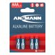 Ansmann AAA alkaline battery 1.5 V
