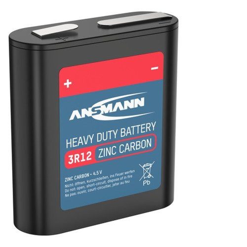 Ansmann 3R12 4.5V Zinc-Carbon battery