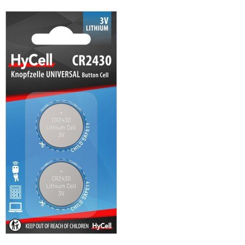 Ansmann CR2430 Lithium Button Cell 3V 300mAh