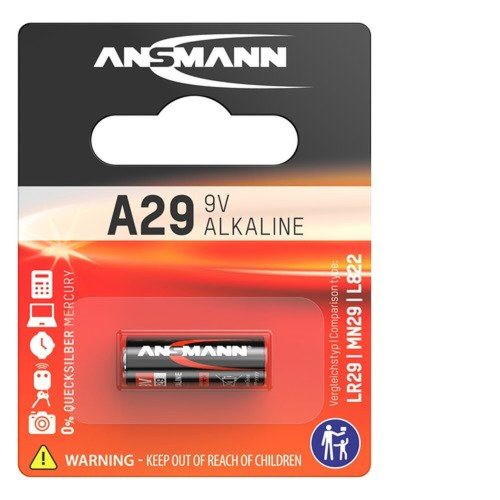 Ansmann alkaline battery 9V