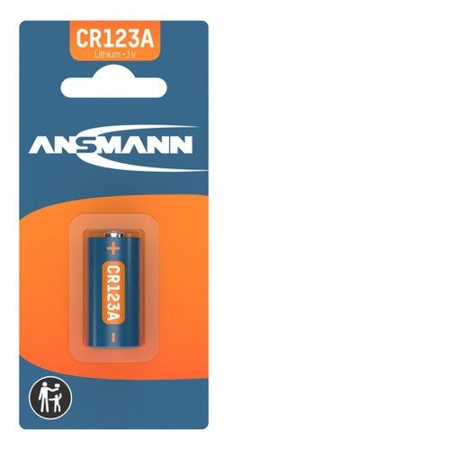 Ansmann CR123A lithium battery 3V 1500mAh
