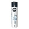 Nickel oxide hydride AAA rechargeable battery 1.2V 1100mAh