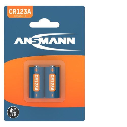 Ansmann CR123A lithium battery 1500mAh