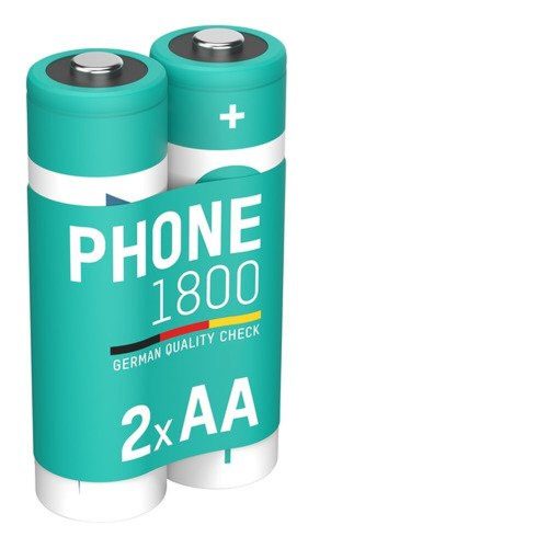 Ansmann NiMH rechargeable AA battery 1800mAh