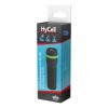 1W LED flashlight with zoom function rubberized surface colorful ring wrist strap powered by 3 Micro AAA alkaline batteries