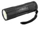Ansmann aluminum flashlight with COB LED and alkaline batteries
