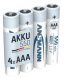Ansmann NiMH AAA 1.2V 550mAh rechargeable battery
