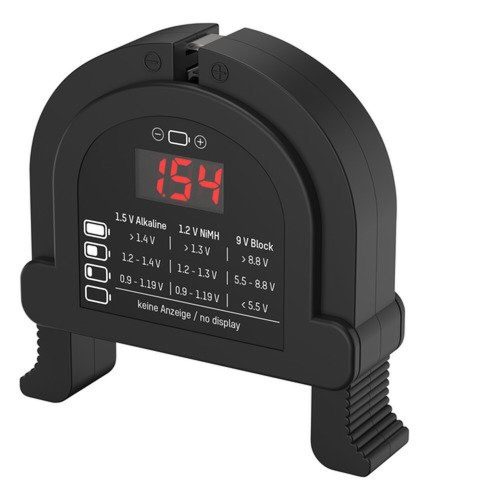 Ansmann digital battery tester for alkaline batteries