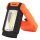 Workshop lamp with magnet and clamp with alkaline battery