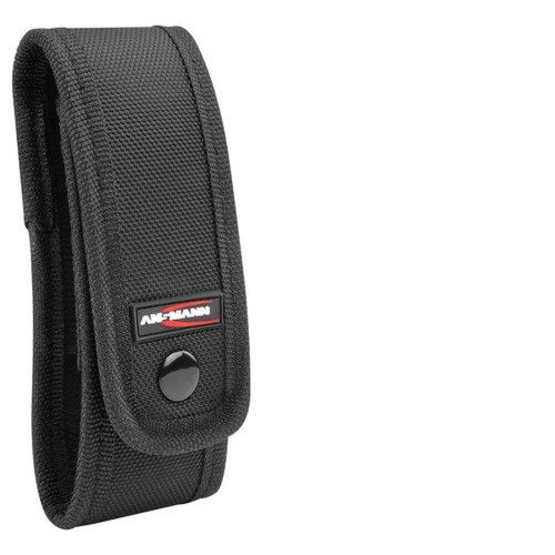 Practical flashlight holder with belt connector