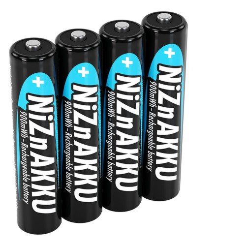 Ansmann nickel zinc rechargeable AAA battery 550mAh 1.6V