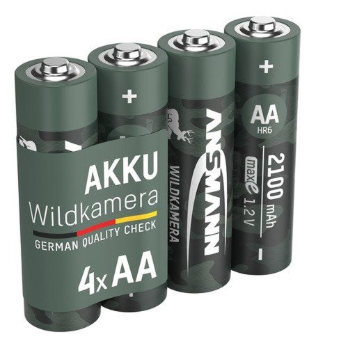 Ansmann 2100mAh nickel-metal hydride AA rechargeable battery