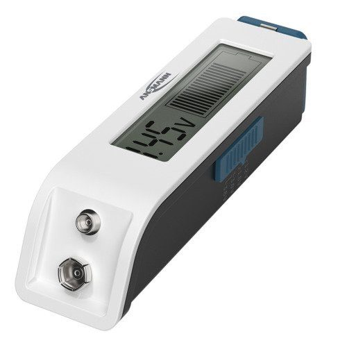 Universal battery tester with LC display