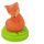 Fox-shaped LED sleep aid device for children with alkaline battery