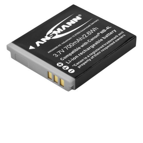 Ansmann lithium polymer battery for Canon cameras