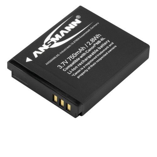 Ansmann lithium polymer battery for Canon cameras