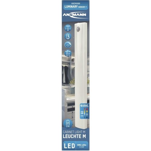 Rechargeable LED cabinet light with motion sensor