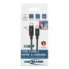 USB-C charging cable with LED display