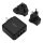 Intelligent USB charger with 15 W AC connectors