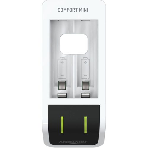 Compact USB fast charger for 1-4 NiMH batteries