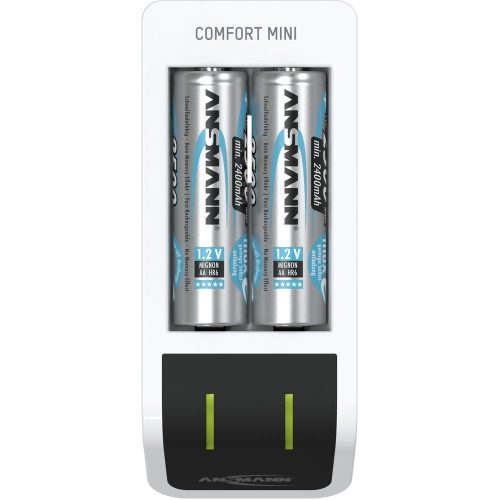 Compact USB fast charger for 1-4 NiMH batteries