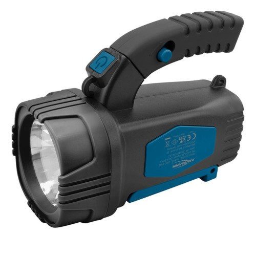 Ansmann HS230B battery-powered LED spotlight with alkaline battery