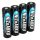 Nickel-zinc rechargeable AA battery 1.6V 1600mAh