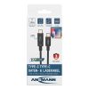 Ansmann USB-C charging cable with LED display 140W