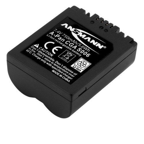 Ansmann LiPo battery for Panasonic and Leica cameras 750mAh 7.4V