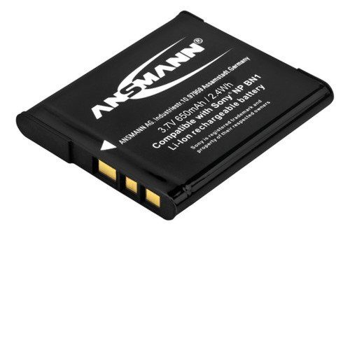 Ansmann lithium-polymer camera battery for Sony models