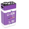 ANSMANN 9V lithium-ion battery 400mAh