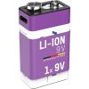 ANSMANN 9V lithium-ion battery 400mAh