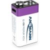 ANSMANN 9V lithium-ion battery 400mAh