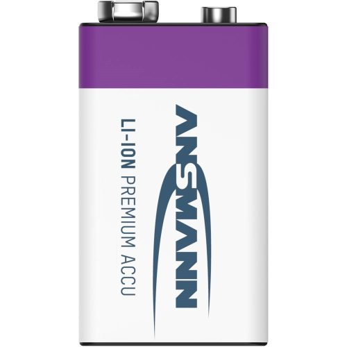 ANSMANN 9V lithium-ion battery 400mAh