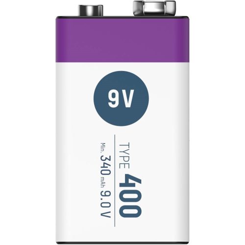 ANSMANN 9V lithium-ion battery 400mAh