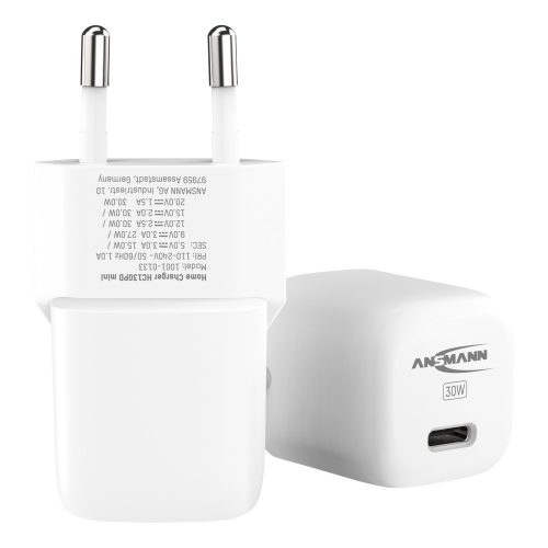 Intelligent GaN USB charger 30W