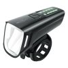 Rechargeable LED bicycle front light