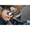 Rechargeable LED bicycle front light