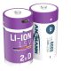 ANSMANN lithium rechargeable D cell 6000mAh 1.5V