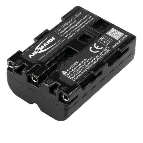 Ansmann lithium-polymer camera battery for Sony Alpha models 1600mAh 7.4V