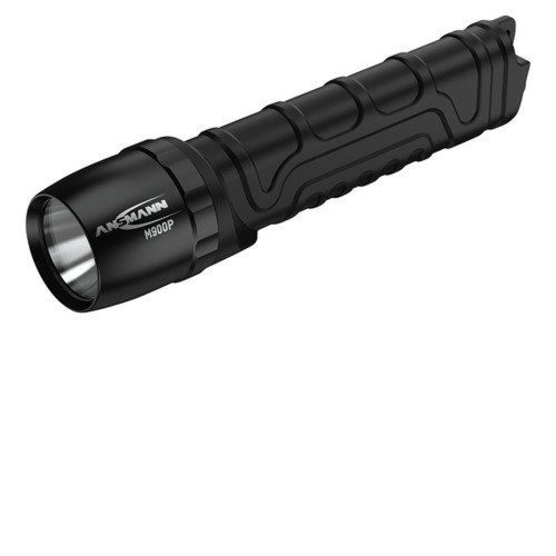 Ansmann 10W LED flashlight with alkaline batteries