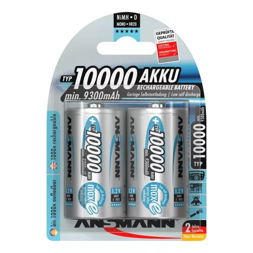 Ansmann NiMH D battery 10000mAh