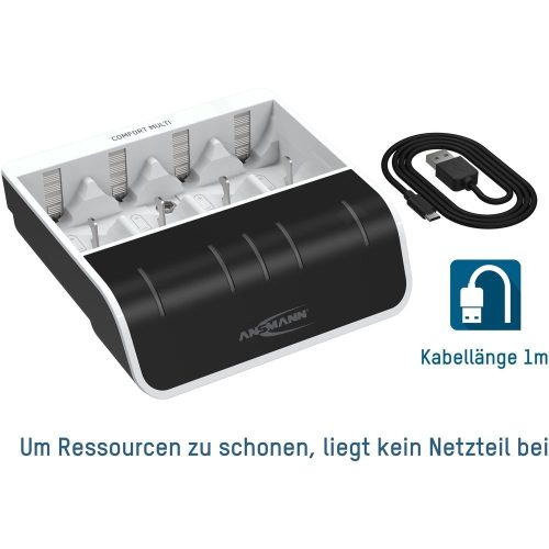 Flexible fast charger with USB input for NiMH battery