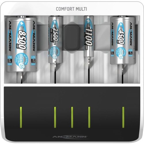 Flexible fast charger with USB input for NiMH battery