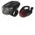 Rechargeable LED bicycle light set